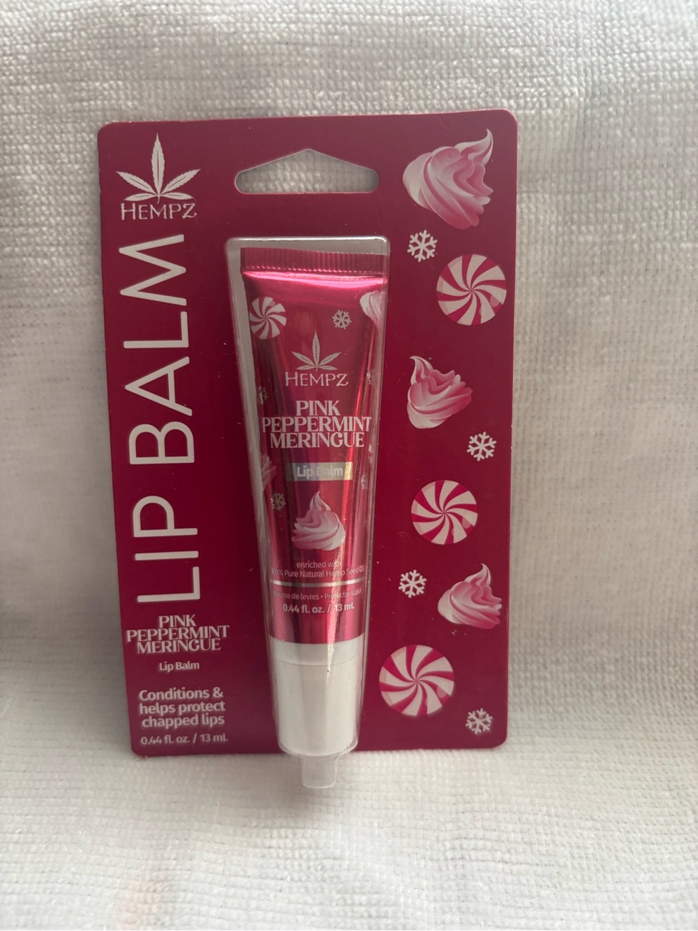 Hempz Pink Peppermint Meringue Lip Balm